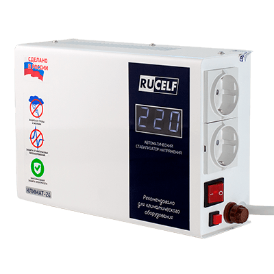 Стабилизатор напряжения RUCELF КЛИМАТ 24 в Самаре Стабилизатор напряжения RUCELF КЛИМАТ 24 в Самаре