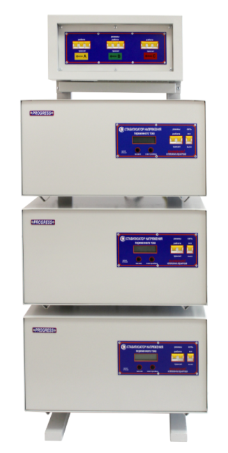 Трехфазный стабилизатор напряжения PROGRESS 30000Т -30-3 в Самаре Трехфазный стабилизатор напряжения PROGRESS 30000Т -30-3 в Самаре